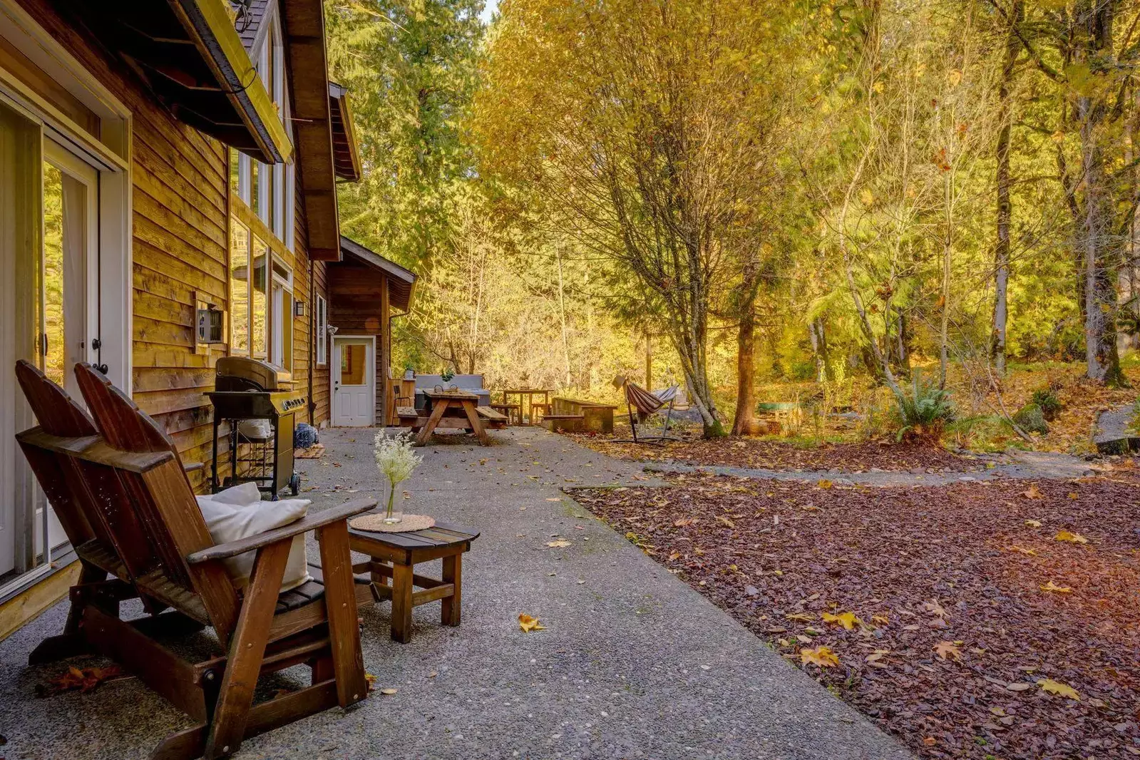 There is ample hiking in the surrounding forest. Please reach out to us and we are happy to recommend our favorite trails.