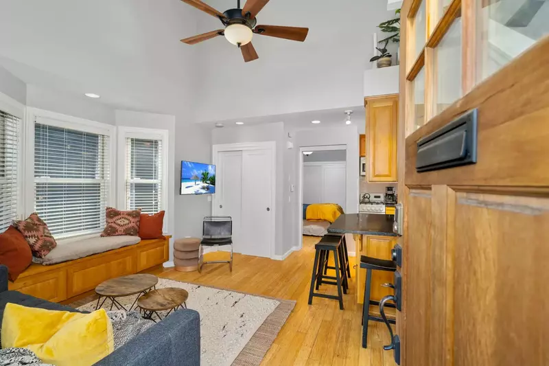 Relax in  this spacious living room and watch your favorite shows, movies, or sports!