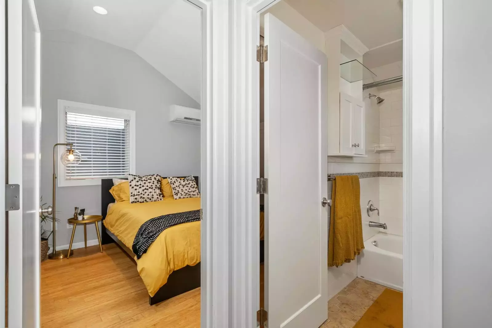 The beds are both updated and incredibly comfortable. It will be a challenge to not sleep in.