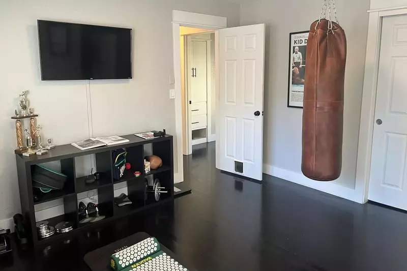 Plenty of workout equipment!