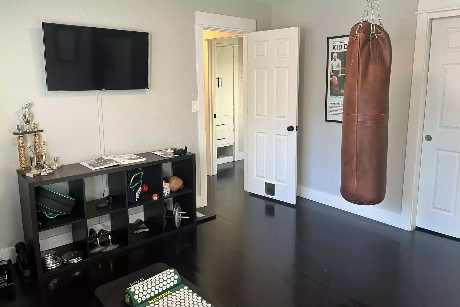 Plenty of workout equipment!