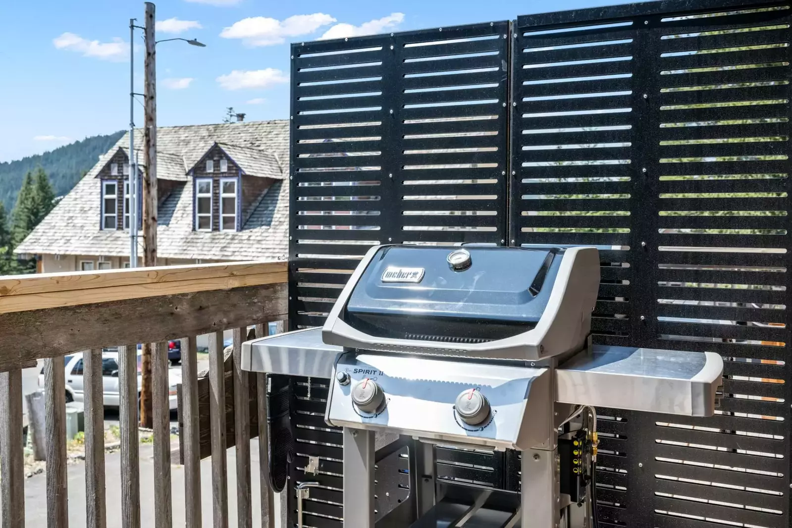 Grill up a wonderful feast on the BBQ. We suggest getting ingredients from farms of the Mt. Hood Fruit Loop.