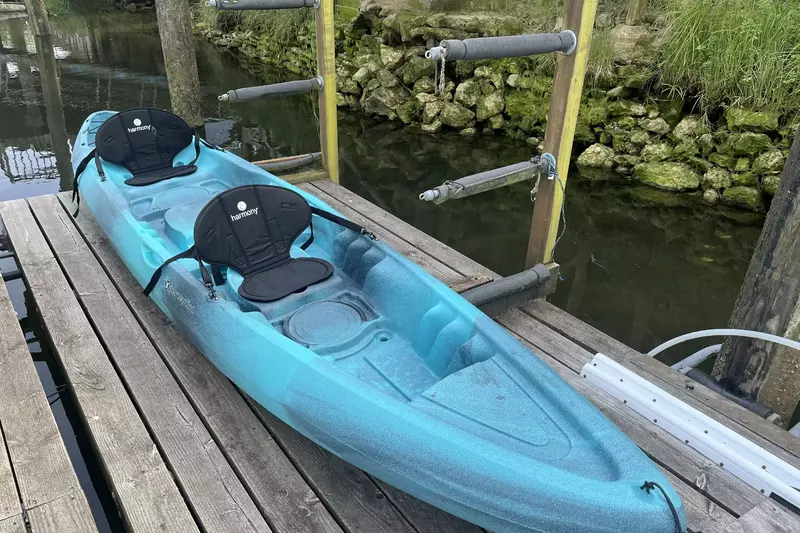 Wild Run River House has a kayak for guest use.