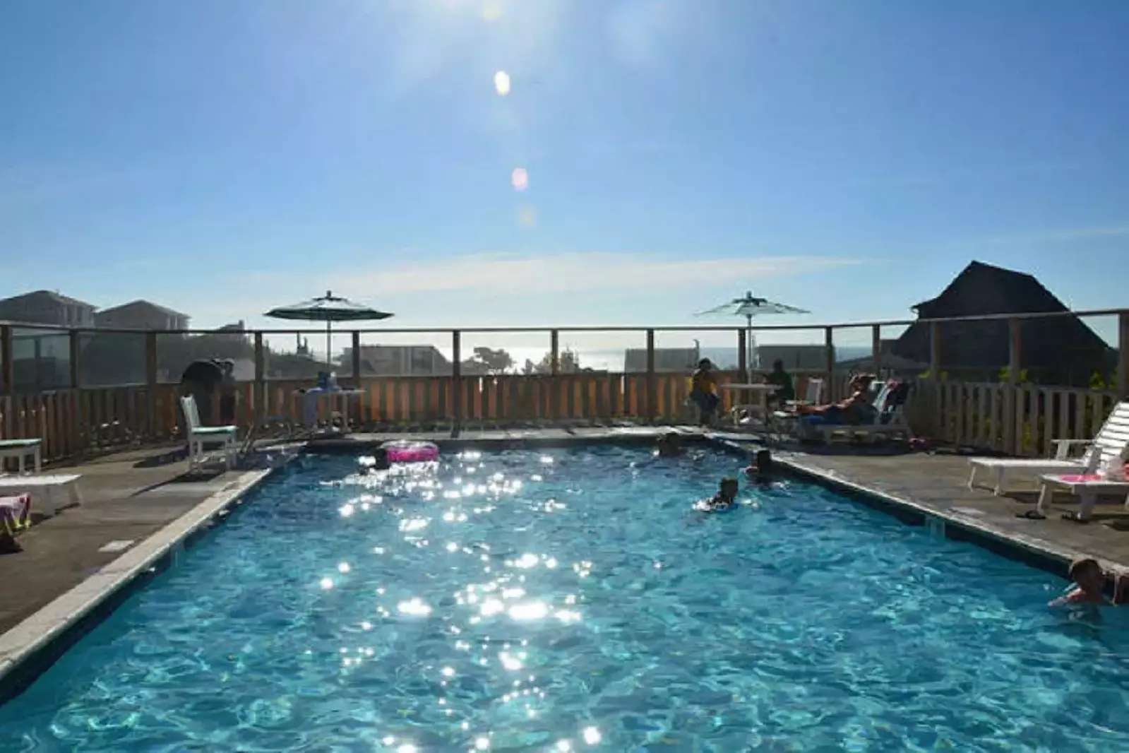 Communal Pool - Heated Salt Water Community Pool Open Memorial Day - Labor Day 10am-8pm