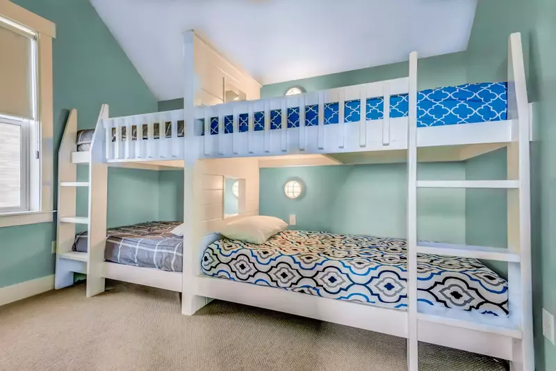 The bunk room is a perfect place for kids and kids at heart!
