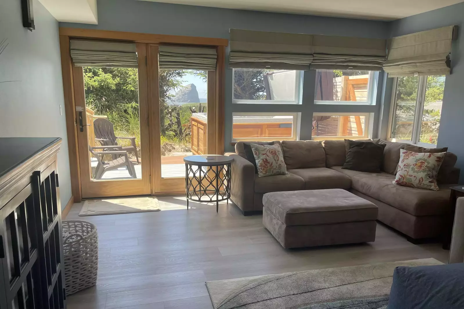 "Amazing views. Beautifully appointed and relaxing. We loved the hot tub and  easy walk to the beach. See you next year." - Richard