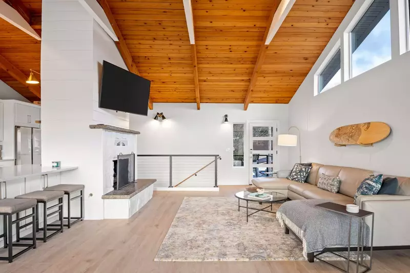 Open living, dining, and kitchen layout is perfect for small groups and families looking to enjoy time together and make memories.