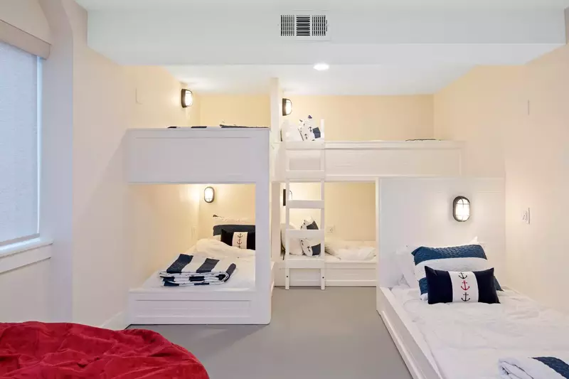 The bunk room is a perfect place for kids and kids at heart!