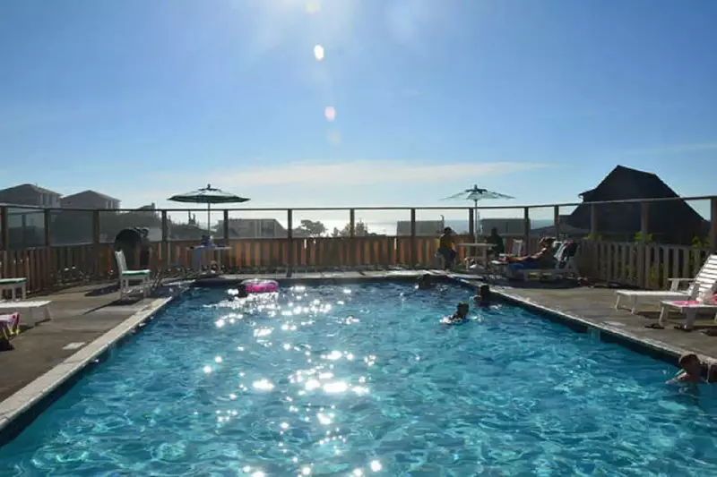 Communal Pool - Heated Salt Water Community Pool Open Memorial Day - Labor Day 10am-8pm