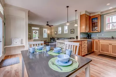 "It was in a great location and offered wonderful peaceful space. We loved the pool. The kitchen space was wonderful." - Sara