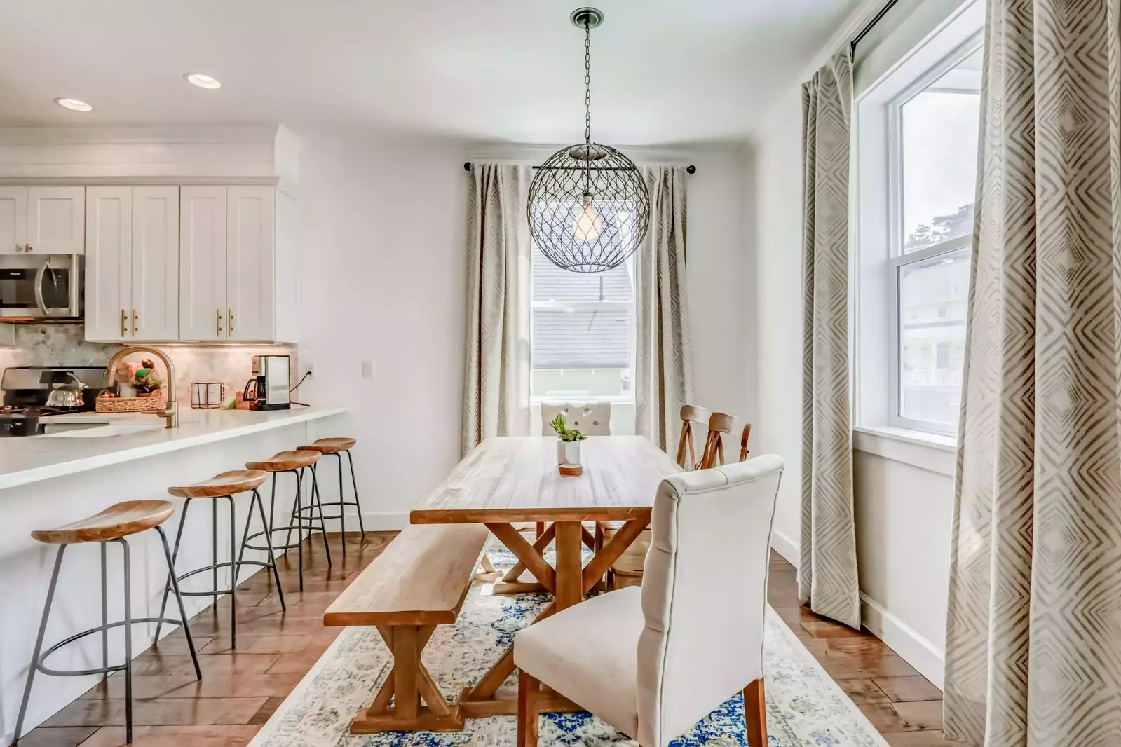 The home is beyond charming, well appointed with comfortable and attractive furnishings, cook’s kitchen, comfy bedrooms." - Cheryl