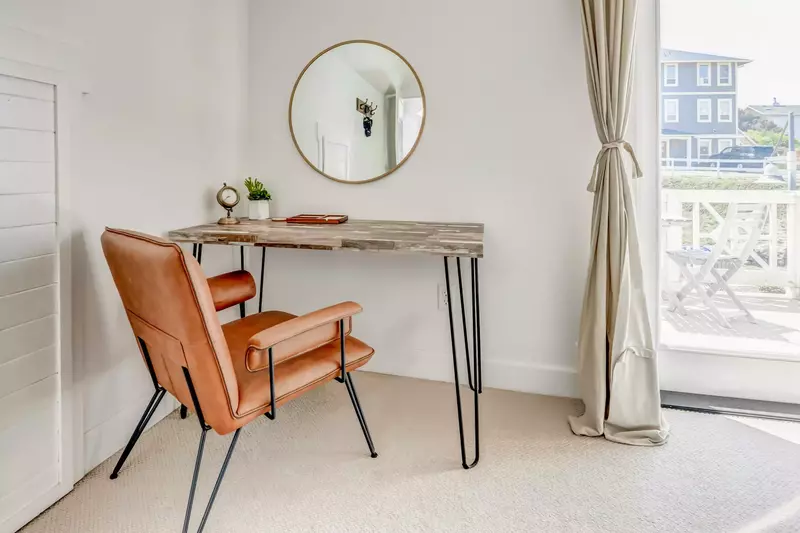 Work from home from the desk and you can extend your time at the beach!