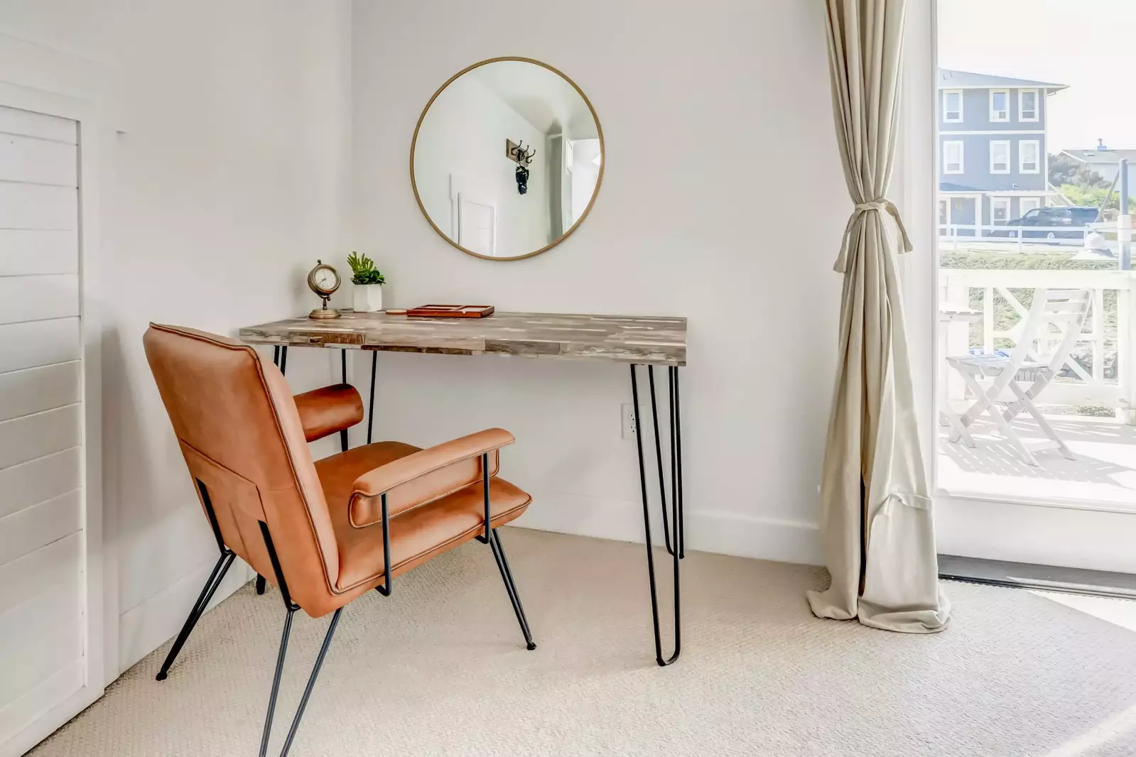 Work from home from the desk and you can extend your time at the beach!