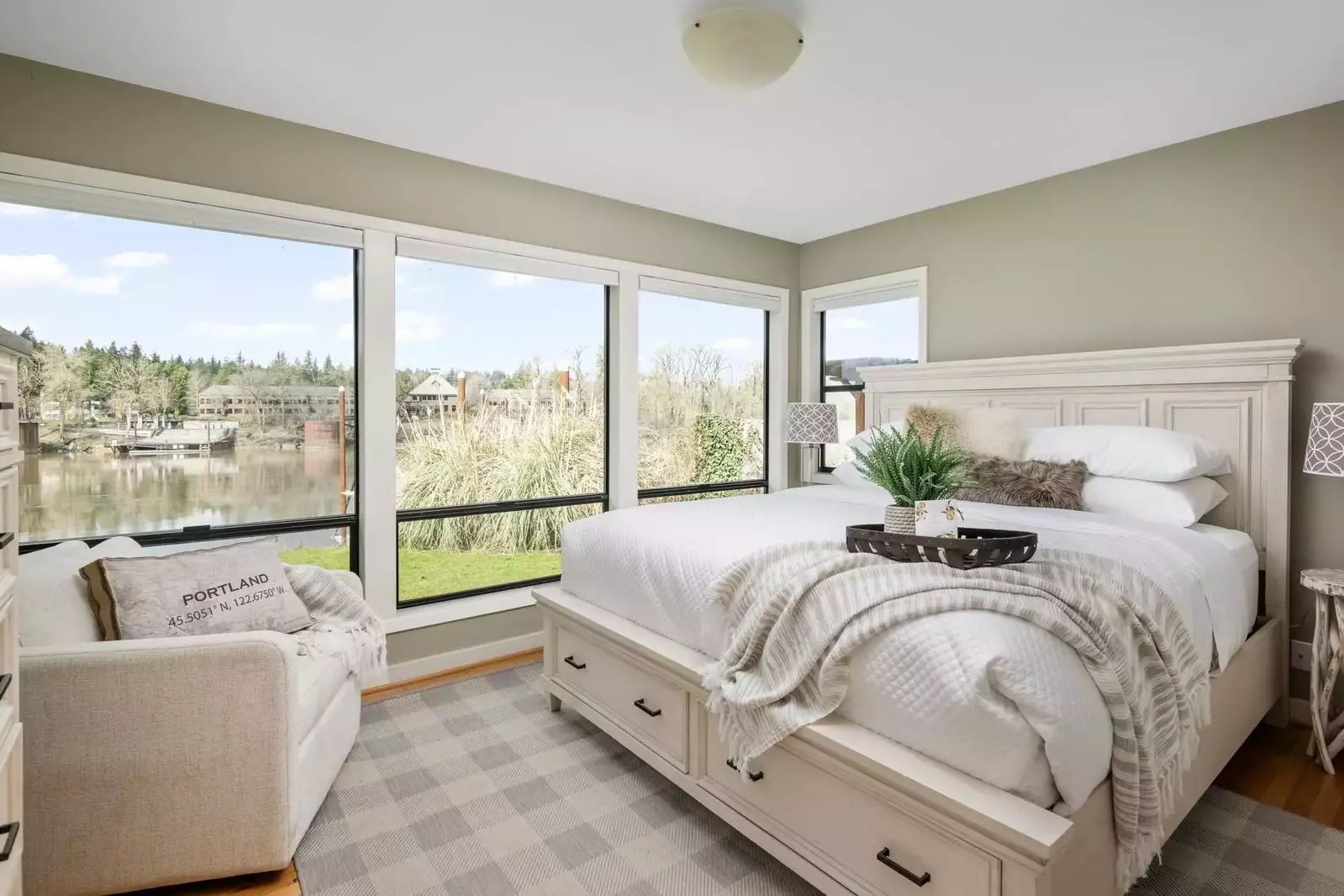 Nice quiet area and loved all the bedroom options. -Kayla