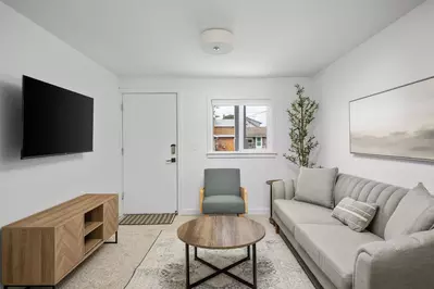 Watch you favorite movies, shows, and sports on this smart tv after a day exploring the Oregon Coast.