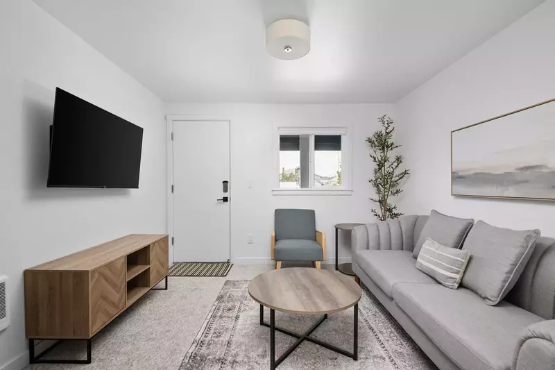 Watch you favorite movies, shows, and sports on this smart tv after a day exploring the Oregon Coast.