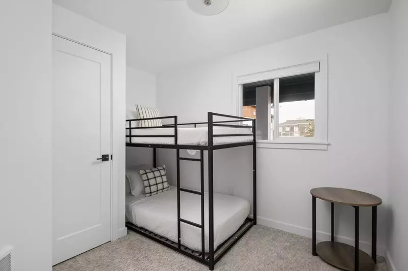 The bunk room is a perfect place for kids and kids at heart.