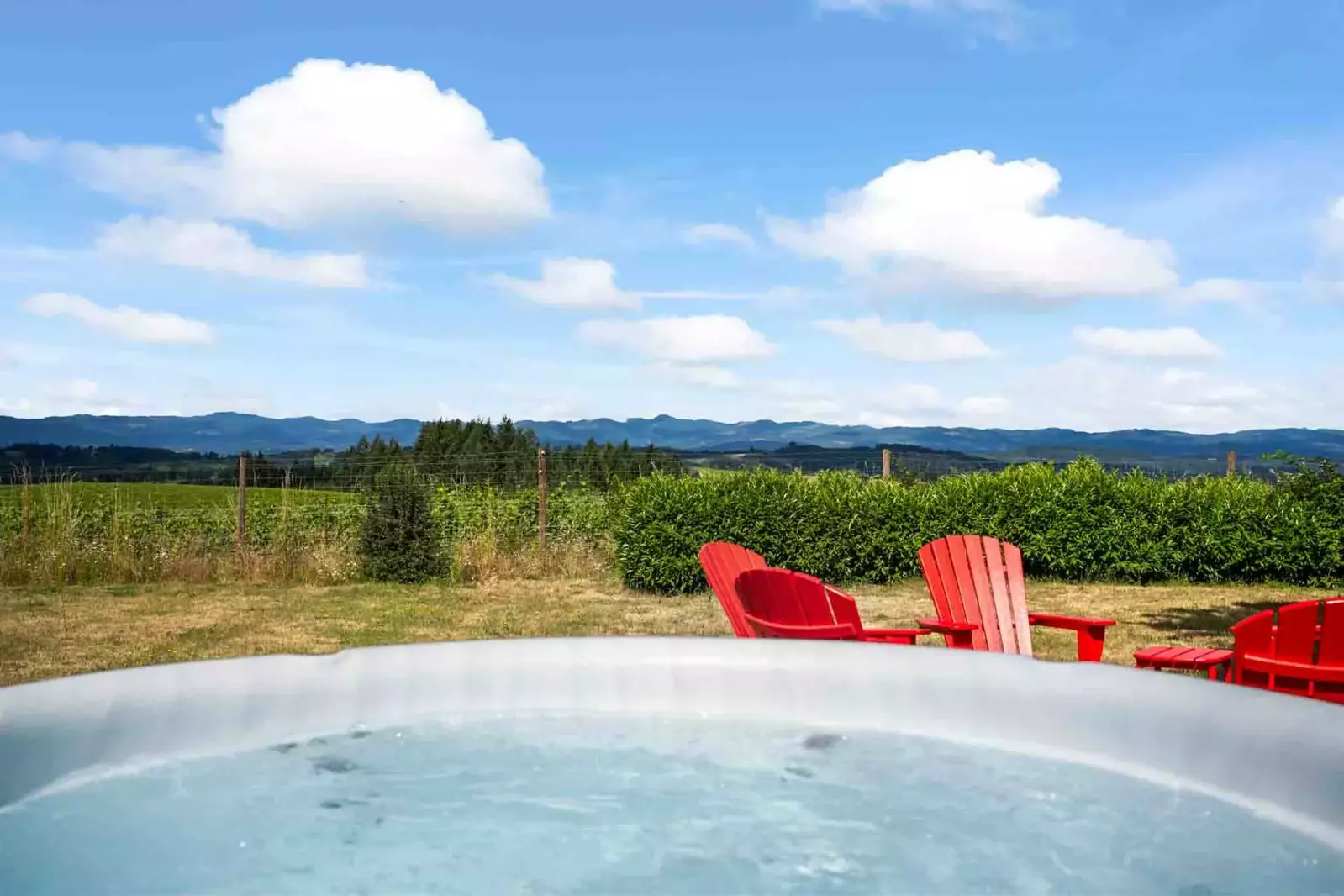 "Such a beautiful home! Very comfortable and clean. The views, location, hot tub, and accomodations made our stay all we could hope for." - Connie