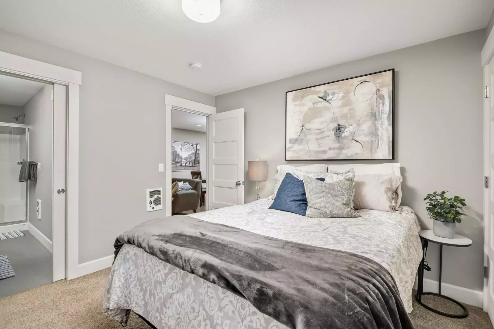 "The unit was set up perfectly, furnished nicely, with a comfortable bed and a great bathroom." - Laura