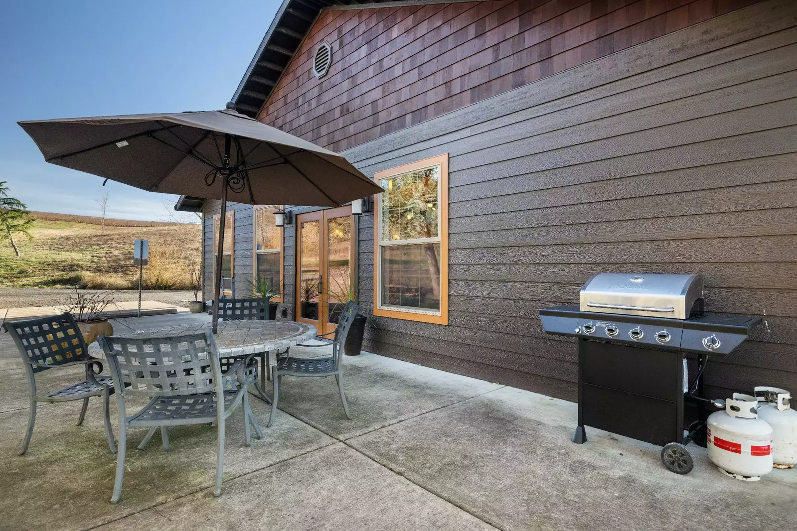 Grill up a wonderful feast on the BBQ. We suggest getting ingredients from farms in the Willamette Valley.