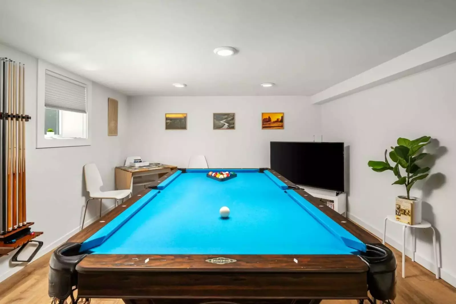 Find out who's the best pool player in your family with a championship tournament.