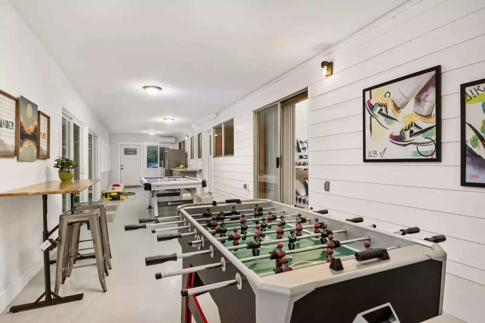 Find out who's the best foosball player in your family with a championship tournament.