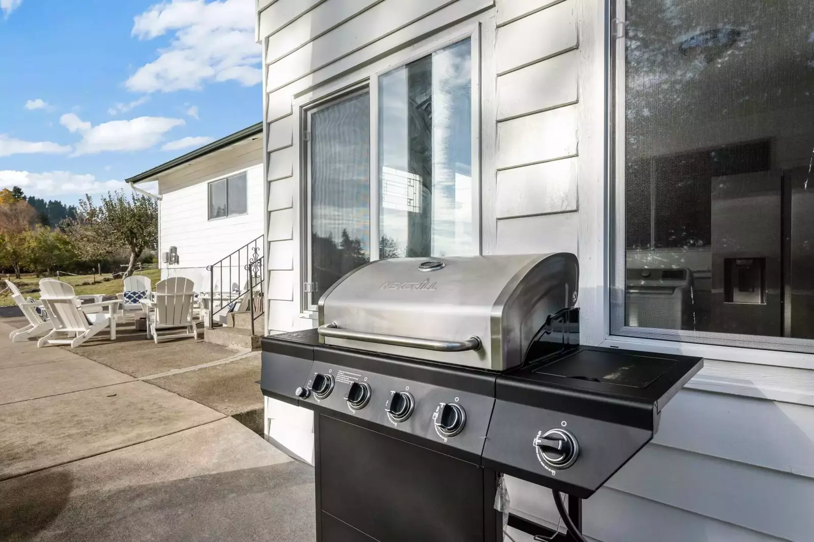 Grill up a wonderful feast on the BBQ. We suggest getting ingredients from farms in the Clackamas or Willamette Valleys.