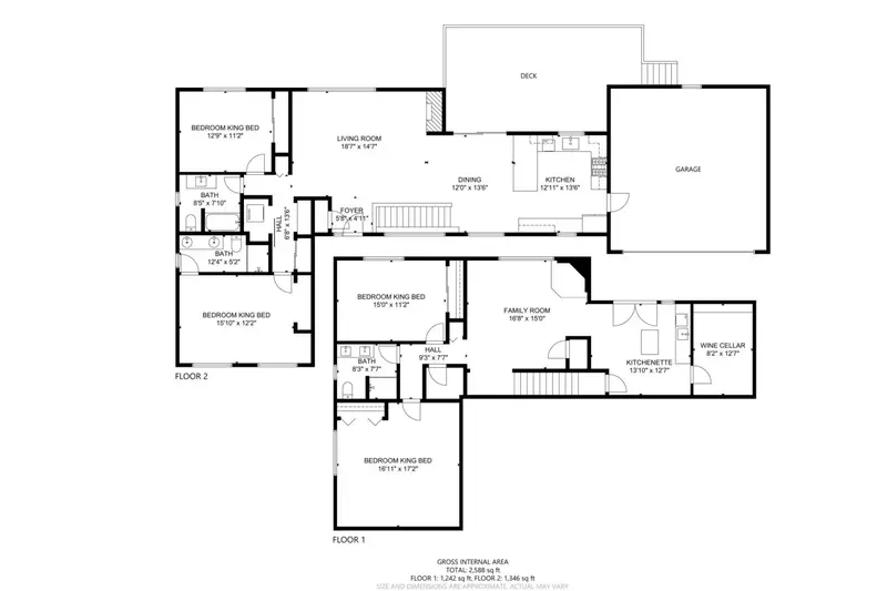 A detailed floor plan of Jade's View Estate.