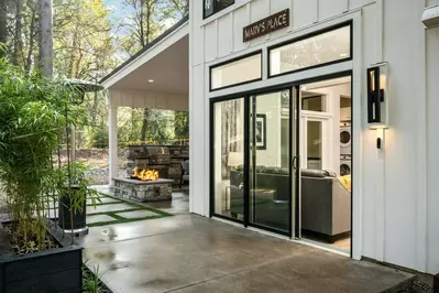 Marv's Place is a truly magical rental nestled away in the forest on the banks of the Tualatin River.