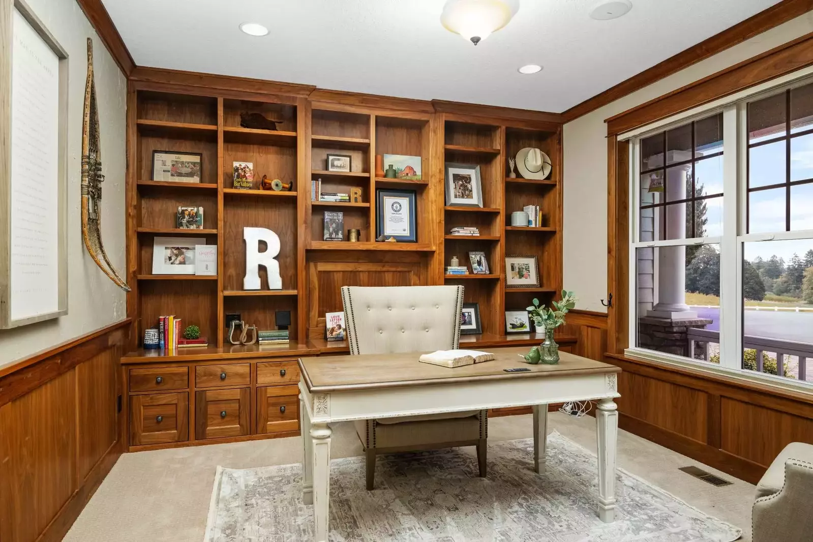 One of two office spaces available if you absolutely must be productive during your stay.