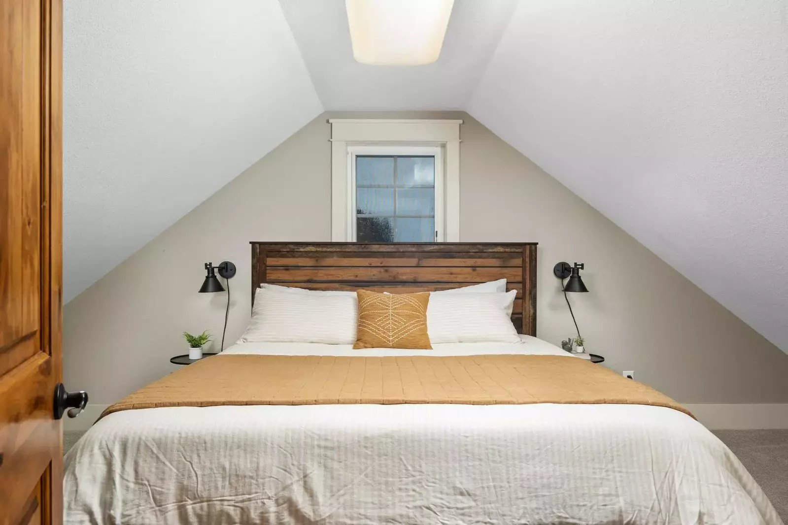 All the beds are updated and incredibly comfortable. Another feature that makes this rental so relaxing!