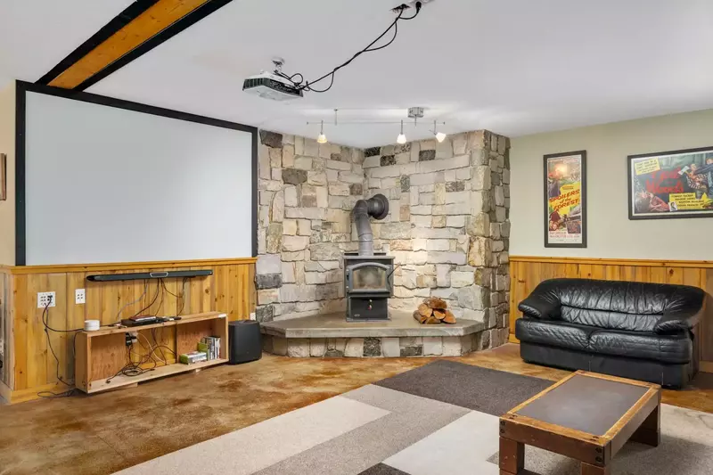 "Lots of space, fireplace for cozy evenings, hot tub, grill, big screen - this place has it all." - Kameron