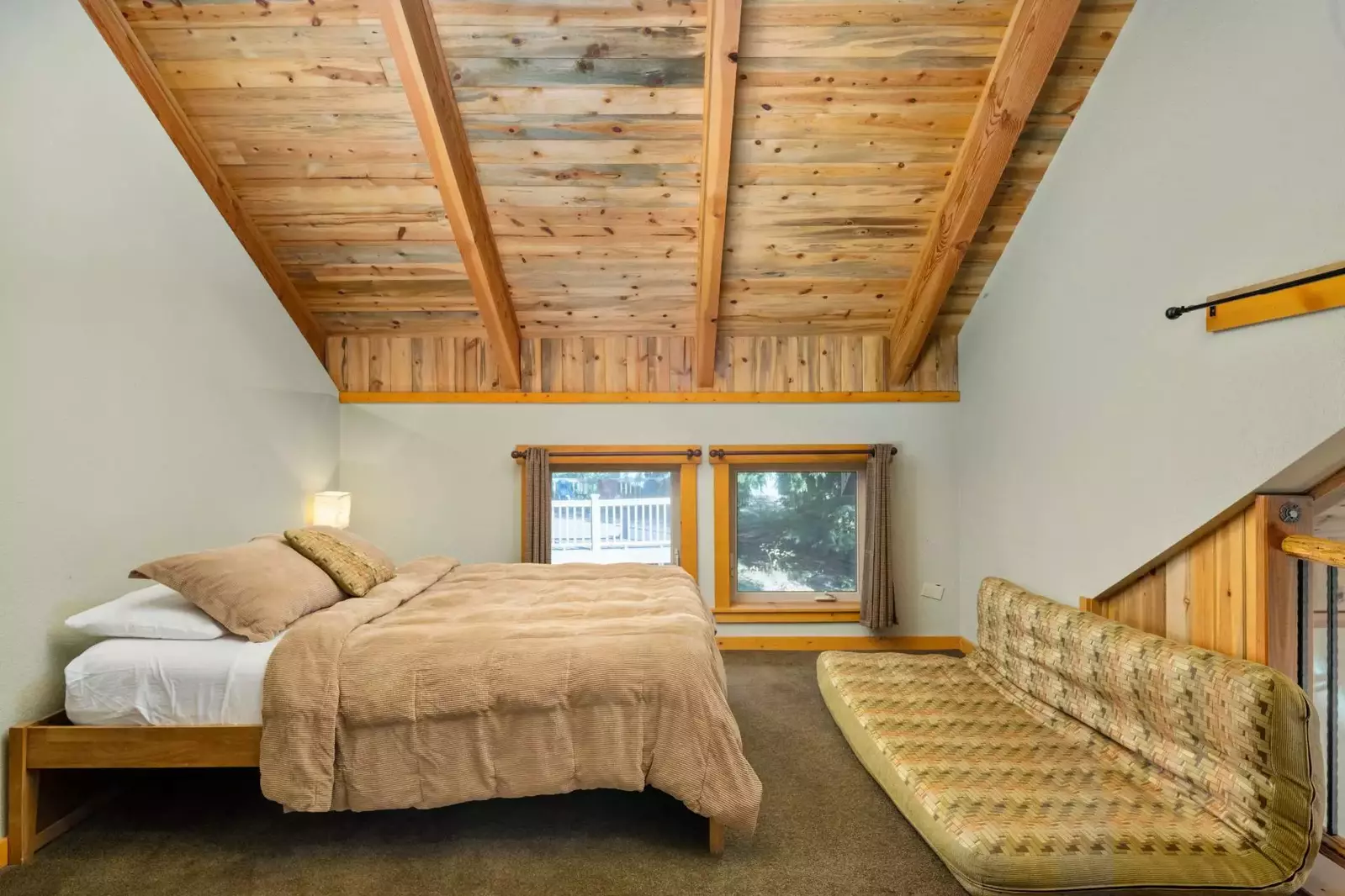 The beds are all updated and incredibly comfortable. It will be a challenge to not sleep in.