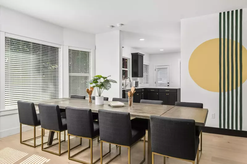 Share memories and a meal while together at the dining table.