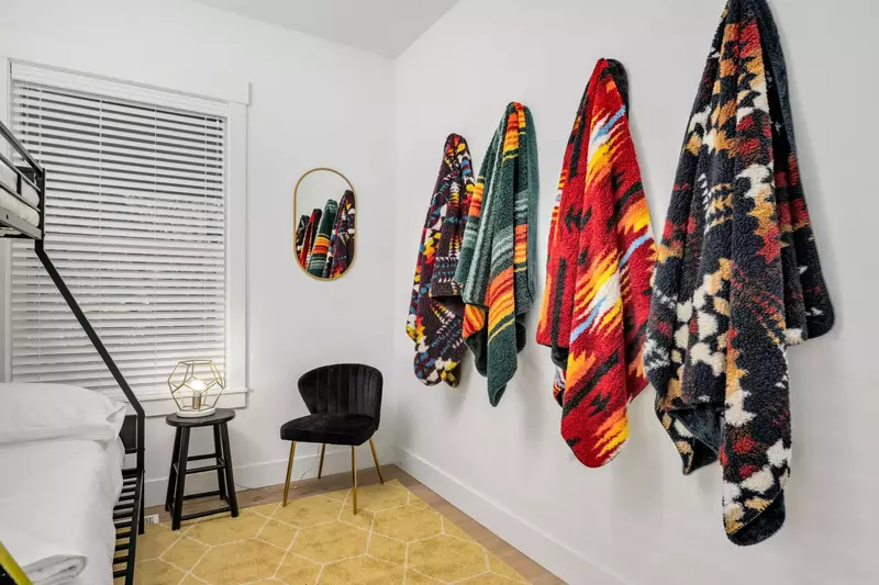 Extra blankets for those cooler nights.