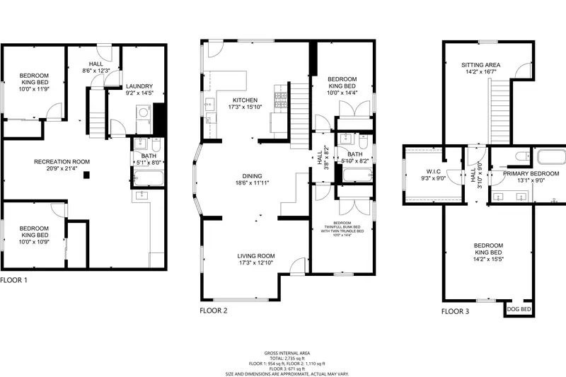 Spacious layout for all to enjoy.