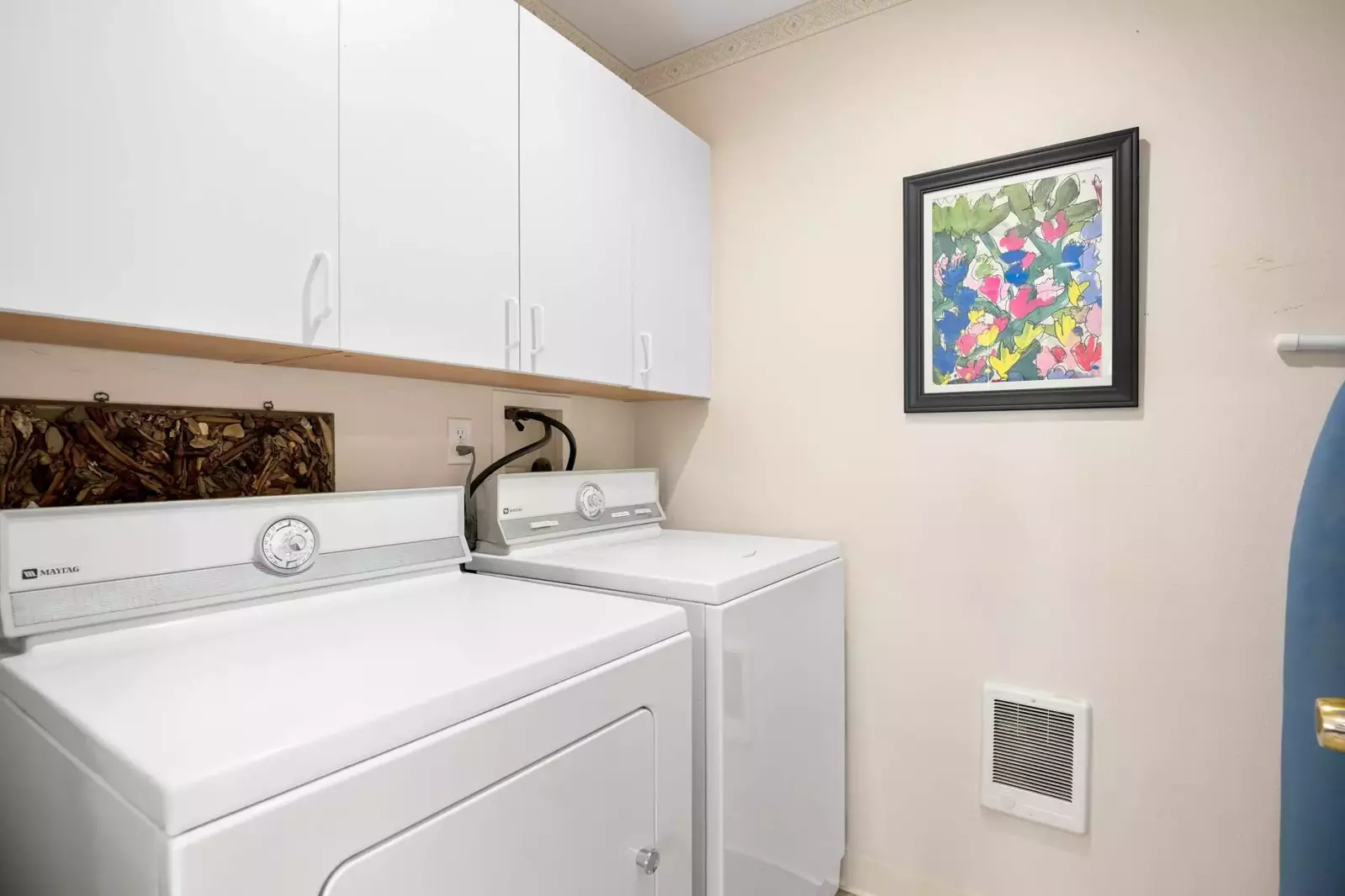 Up to date laundry machines are provided for guests at The Artisan.