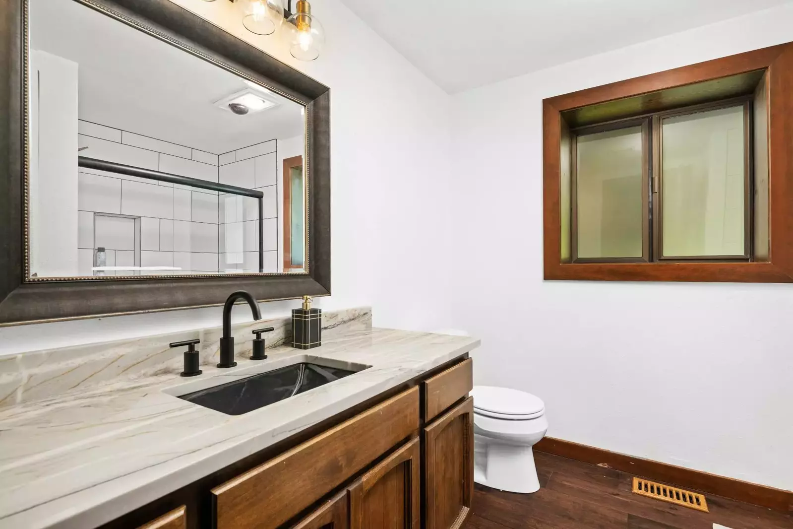 "The space was great for getting together with family. Having two houses and three bathrooms was key."  - Catherine