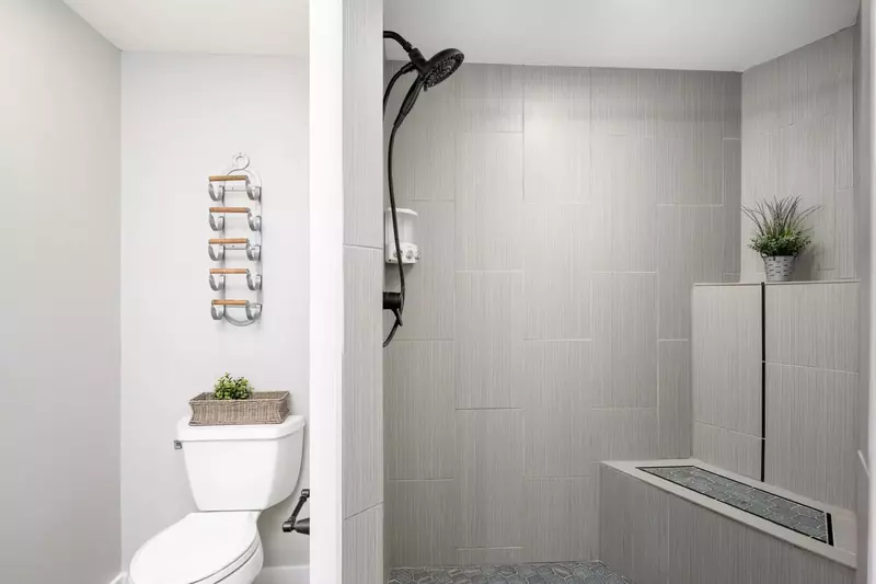 The showers are spacious, up to date, and have excellent water pressure.