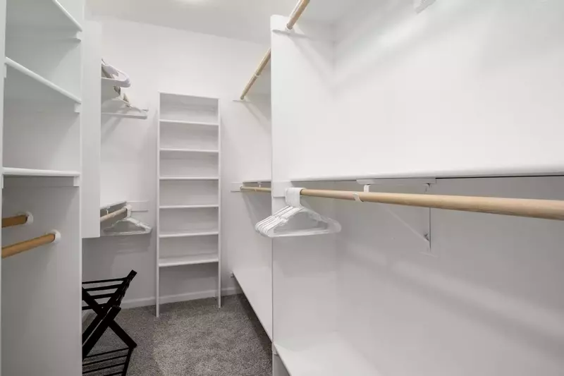 Plenty of closet space!