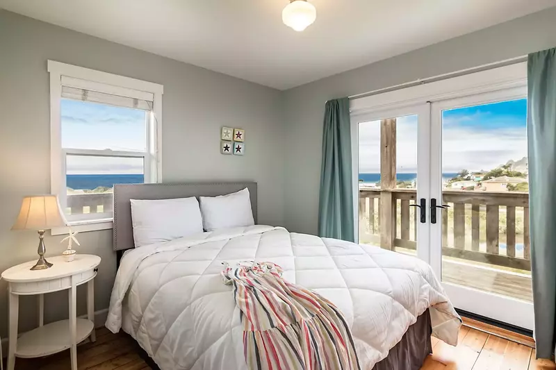 All the beds are updated and incredibly comfortable. Another feature that makes this rental so relaxing!