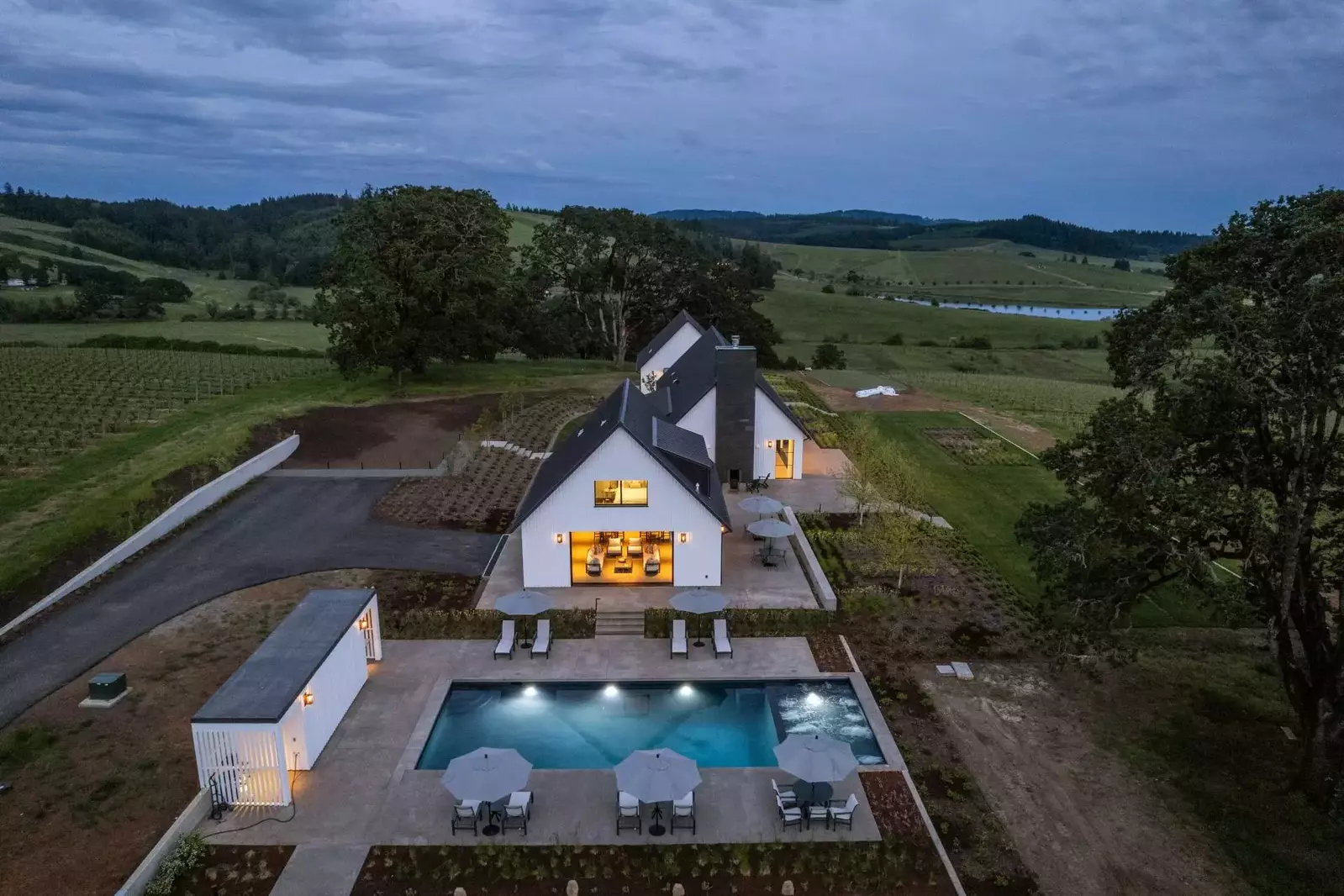 "If you are interested in wonderful lifetime memories for friends and family that might accompany you to the residence at Deux Vert Vineyard" -Anthony