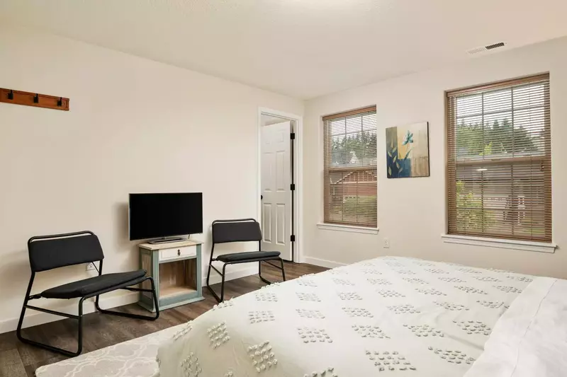 All the beds are updated and incredibly comfortable. Another feature that makes this rental so relaxing!