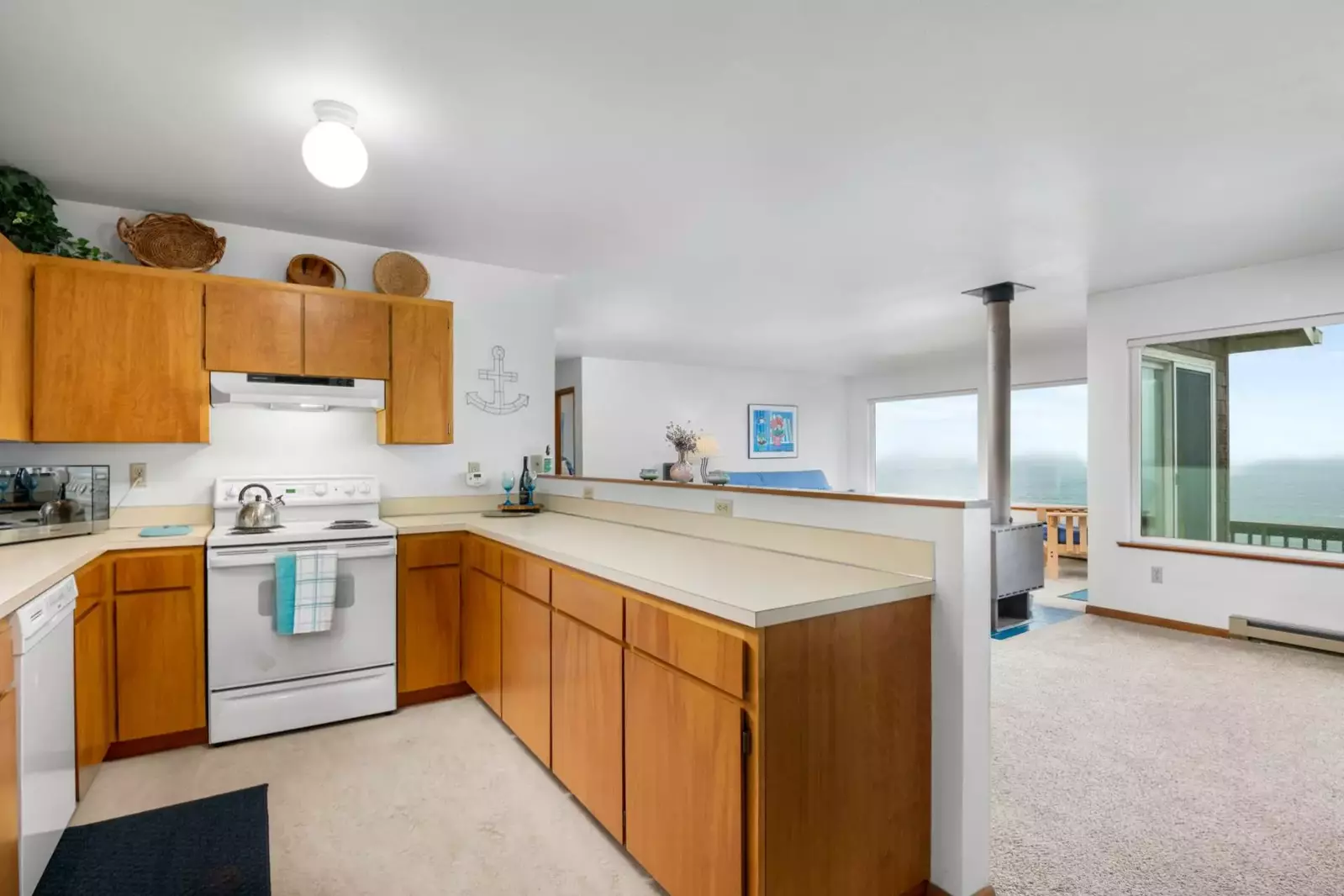 The kitchen made meal time a breeze and had all the pots and pans we needed.  -Erin H.