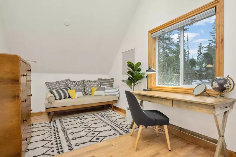 A lovely home office for professional and/or creative endeavors.