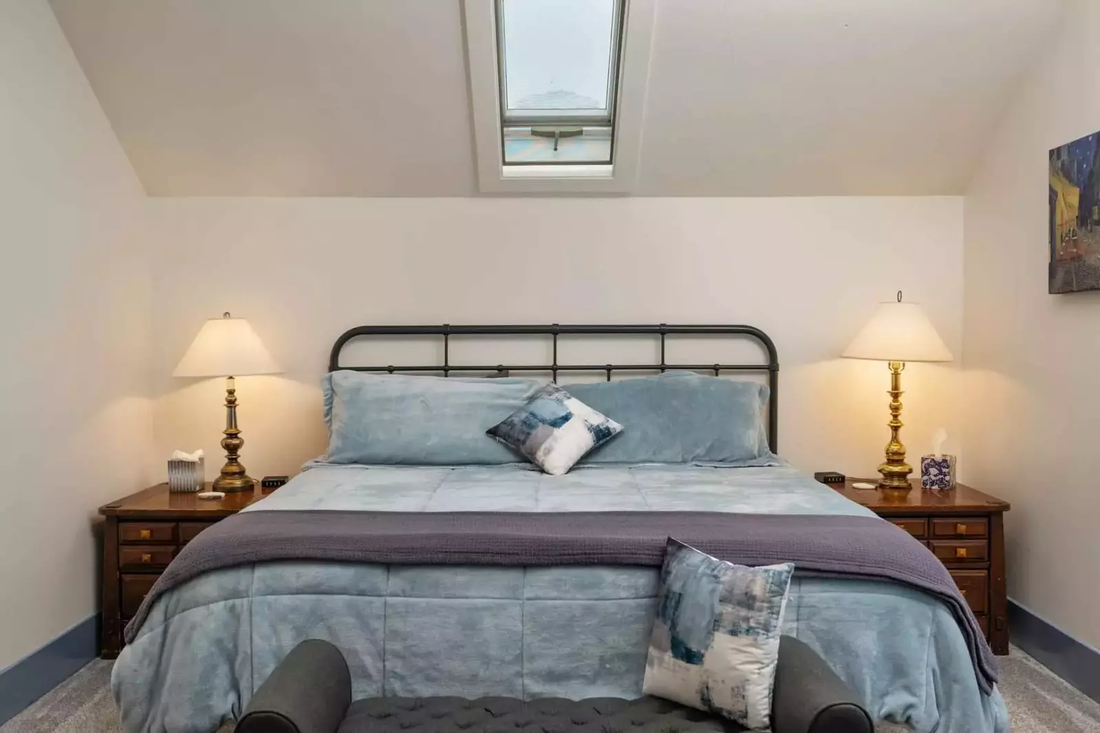 The beds are all updated and incredibly comfortable. It will be a challenge to not sleep in.