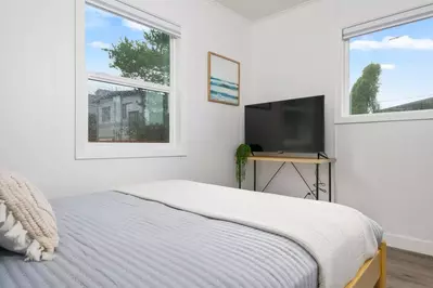 "The decor had a beachy boho vibe and everything was clean and smelled great!" - Lesa