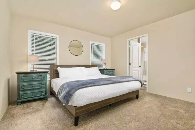 Beds are all very comfortable.  -Emily