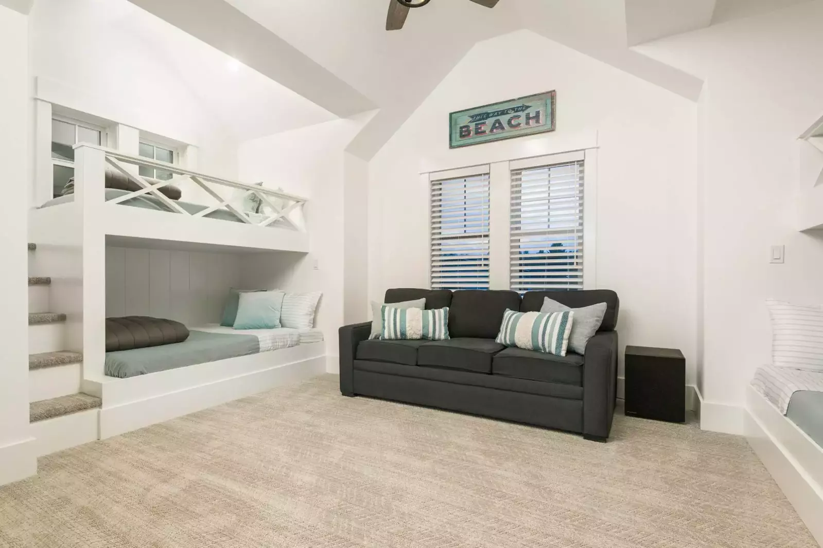 The bunk room is a perfect place for kids and kids at heart!