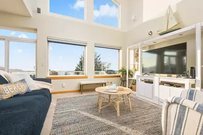 We loved the living room and all the natural light and high ceilings.  -Nick I.